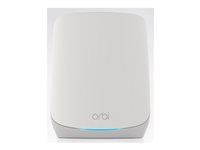 NETGEAR Orbi RBS760 - Wi-Fi-järjestelmä - (laajennin) - enint. 2000 neliöjalkaa - verkko 1GbE, 2.5GbE - Wi-Fi 6 - Tri-Band RBS760-100EUS
