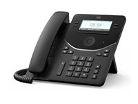 Cisco Desk Phone 9841 - VoIP -puhelin - sekä Trusted Platform Module (TPM) 2.0 toiminnolla soittajan tunnistin/odotetaan soittoa - SIP, SDP, RTCP, RTP, SRTP - 4 linjaa - hiilen musta DP-9841-K9=