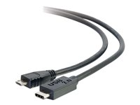 C2G 1m USB 2.0 USB Type C to USB Mini B Cable M/M - USB C Cable Black - USB-kaapeli - mini-USB Tyyppi B (uros) to 24 pin USB-C (uros) - USB 2.0 - 1 m - musta 88854