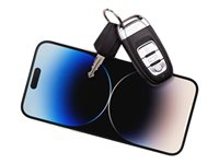 OtterBox Amplify Privacy Guard - Näytön suojus tuotteelle matkapuhelin - antimikrobinen - lasi - yksityisyyssuodattimella malleihin Apple iPhone 14 Pro Max 77-88992