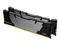 Kingston FURY Renegade - DDR4 - pakkaus - 16 Gt: 2 x 8 Gt - DIMM 288 nastaa - 3600 MHz / PC4-28800 - CL16 - 1.35 V - puskuroimaton - non-ECC - musta KF436C16RB2K2/16