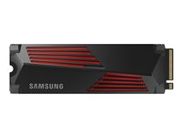 Samsung 990 PRO MZ-V9P1T0GW - SSD - salattu - 1 Tt - sisäinen - M.2 2280 - PCIe 4.0 x4 (NVMe) - AES 256 bittiä - TCG Opal Encryption 2.0 - integroitu lämpölevy MZ-V9P1T0GW