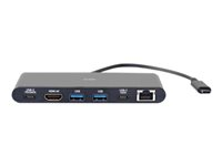 C2G USB-C Docking Station with 4K HDMI, Ethernet, USB and Power Delivery - Telakointiasema - USB-C / Thunderbolt 3 - HDMI - 1GbE 88846