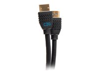 C2G 12ft 8K HDMI Cable with Ethernet - Performance Series Ultra High Speed - Ultra High Speed - HDMI-kaapeli Ethernetillä - HDMI uros to HDMI uros - 3.6 m - musta - tuki 8K 60 Hz (7680 x 4320), 4K 120 Hz (4096 x 2160) -tuki, 10K-tuki C2G10456