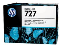 HP 727 - Mattamusta, valokuvamusta (photo black), sinivihreä, magenta, keltainen, harmaa - tulostinpää malleihin DesignJet T1500, T1530, T2500, T2530, T920, T930 B3P06A