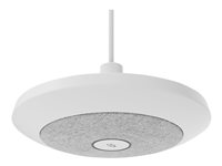 Logitech - Asennuspakkaus (kattoasennus, mikrofoninpidin) malleihin mikrofoni - valkoinen - kattoon asennettava, riippuva malleihin Rally Mic Pod; Room Solution Large 952-000123