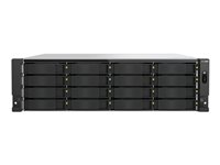 QNAP TS-H1677AXU-RP - NAS-palvelin - 16 telineet - telineasennettava - SATA 6Gb/s - RAID RAID 0, 1, 5, 6, 10, 50, 60, JBOD - RAM 32 Gt - Gigabit Ethernet / 2.5 Gigabit Ethernet / 5 Gigabit Ethernet / 10 Gigabit Ethernet - iSCSI tuki - 3U TS-H1677AXU-RP-R7-32G