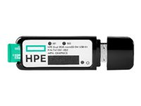 HPE 32GB microSD RAID 1 USB Boot Drive - Salama (alkulataus) - 32 Gt malleihin ProLiant DL325 Gen10, DL345 Gen10, DL365 Gen10, DL380 Gen10, ML30 Gen10; Synergy 480 Gen10 P21868-B21