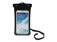 Insmat WATERPROOF BAG XL - Suojaava vedenkestävä kotelo matkapuhelimelle - termoplastinen polyuretaani (TPU) - läpinäkyvä 860-8097