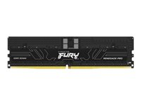Kingston FURY Renegade Pro - DDR5 - moduuli - 16 Gt - DIMM 288 nastaa - 6000 MHz / PC5-48000 - CL32 - 1.35 V - rekisteröity - on-die ECC - musta KF560R32RB-16