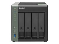 QNAP TS-431KX - NAS-palvelin - 4 telineet - SATA 6Gb/s - RAID RAID 0, 1, 5, 6, 10, JBOD - RAM 2 Gt - Gigabit Ethernet / 10 Gigabit Ethernet - iSCSI tuki TS-431KX-2G