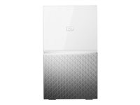 WD My Cloud Home Duo WDBMUT0160JWT - Personal cloud storage device - 16 Tt - HDD 8 Tt x 2 - Gigabit Ethernet WDBMUT0160JWT-EESN