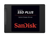 SanDisk SSD PLUS - SSD - 480 GB - sisäinen - 2.5" - SATA 6Gb/s SDSSDA-480G-G26