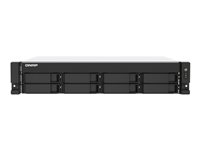 QNAP TS-873AeU-RP - NAS-palvelin - 8 telineet - telineasennettava - SATA 6Gb/s - RAID RAID 0, 1, 5, 6, 10, JBOD, 50, 60 - RAM 4 Gt - 2.5 Gigabit Ethernet - iSCSI tuki - 2U TS-873AEU-RP-4G