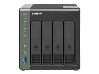 QNAP TS-431X3 - NAS-palvelin - 4 telineet - 16 Tt - SATA 6Gb/s - HDD 4 Tt x 4 - RAID RAID 0, 1, 5, 6, 10, JBOD - RAM 4 Gt - Gigabit Ethernet / 2.5 Gigabit Ethernet / 10 Gigabit Ethernet - iSCSI tuki TS-431X3-4G+4XHDWG440UZSVA