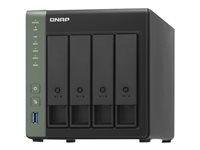 QNAP TS-431KX - NAS-palvelin - 4 telineet - 16 Tt - SATA 6Gb/s - HDD 4 Tt x 4 - RAID RAID 0, 1, 5, 6, 10, JBOD - RAM 2 Gt - Gigabit Ethernet / 10 Gigabit Ethernet - iSCSI tuki TS-431KX-2G+4XST4000NE001