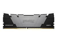 Kingston FURY Renegade - DDR4 - moduuli - 8 Gt - DIMM 288 nastaa - 3600 MHz / PC4-28800 - CL16 - 1.35 V - puskuroimaton - non-ECC - musta KF436C16RB2/8