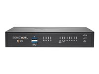 SonicWall TZ270 - Advanced Edition - turvalaite - 1GbE - SonicWALL Secure Upgrade Plus Program (2 vuoden vaihtoehto) - pöytä 02-SSC-6844