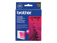 Brother LC1000M - Magenta - alkuperäinen - mustepatruuna malleihin Brother DCP-350, 353, 357, 560, 750, 770, MFC-3360, 465, 5460, 5860, 660, 680, 845, 885 LC1000M