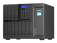 QNAP TS-1655 - NAS-palvelin - 16 telineet - SATA 6Gb/s - RAID JBOD, RAID 0, 1, 5, 6, 10, 50, 60 - RAM 8 Gt - 2.5 Gigabit Ethernet - iSCSI tuki TS-1655-8G