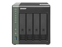 QNAP TS-431X3 - NAS-palvelin - 4 telineet - SATA 6Gb/s - RAID RAID 0, 1, 5, 6, 10, JBOD, 5 hot spare, 6 hot spare, 10 hot spare - RAM 4 Gt - Gigabit Ethernet / 2.5 Gigabit Ethernet / 10 Gigabit Ethernet - iSCSI tuki TS-431X3-4G