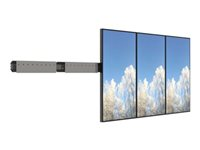 HI-ND VIDEO ROW - Asennuspakkaus (seinäasennus) malleihin 1 x 5 -videoseinä - muotokuva -näytön koko: 32" VR3200-5501
