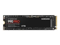 Samsung 990 PRO MZ-V9P4T0BW - SSD - salattu - 4 Tt - sisäinen - M.2 2280 - PCIe 4.0 x4 (NVMe) - AES 256 bittiä - TCG Opal Encryption MZ-V9P4T0BW