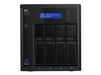 WD My Cloud PR4100 WDBNFA0080KBK - NAS-palvelin - 4 telineet - 8 Tt - HDD 2 Tt x 4 - RAID RAID 0, 1, 5, 10, JBOD - RAM 4 Gt - Gigabit Ethernet WDBNFA0080KBK-EESN