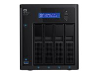 WD My Cloud EX4100 WDBWZE0240KBK - NAS-palvelin - 4 telineet - 24 Tt - HDD 6 Tt x 4 - RAID RAID 0, 1, 5, 10, JBOD, 5 hot spare - RAM 2 Gt - Gigabit Ethernet - iSCSI tuki WDBWZE0240KBK-EESN