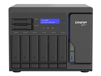 QNAP TS-H886-D1622-16G - NAS-palvelin - 8 telineet - SATA 6Gb/s - RAID RAID 0, 1, 5, 6, 10, 50, JBOD, 60 - RAM 16 Gt - 2.5 Gigabit Ethernet - iSCSI tuki TS-H886-D1622-16G