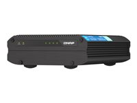 QNAP TS-i410X - NAS-palvelin - 4 telineet - SATA 6Gb/s - RAID JBOD, RAID 0, 1, 5, 6, 10 - RAM 8 Gt - 10 Gigabit Ethernet - iSCSI tuki TS-I410X-8G