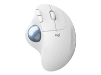 Logitech Ergo Series ERGO M575 for Business - Pallohiiri - oikeakätinen - optinen - 5 painiketta - langaton - Bluetooth - Logitech Logi Bolt USB-vastaanotin - luonnonvalkoinen 910-006438