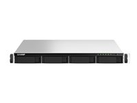 QNAP TS-464 - NAS-palvelin - 4 telineet - telineasennettava - SATA 6Gb/s - RAID RAID 0, 1, 5, 6, JBOD, 10 - RAM 8 Gt - 2.5 Gigabit Ethernet - iSCSI tuki - 1U TS-464U-8G