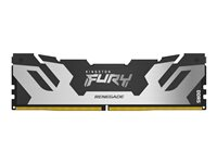 Kingston FURY Renegade - DDR5 - moduuli - 48 Gt - DIMM 288 nastaa - 6400 MHz / PC5-51200 - CL32 - 1.4 V - puskuroimaton - non-ECC - musta, hopea KF564C32RS-48