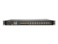 SonicWall NSa 3700 - Advanced Edition - turvalaite - sekä 1 vuoden TotalSecure - 10GbE, 5GbE - 1U - telineeseen asennettava 02-SSC-8718