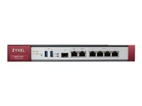 Zyxel ZyWALL USG FLEX 200 - UTM Bundle - palomuuri - sekä 1 vuosi AV+IDP, AS, CF - 1GbE - telineeseen asennettava USGFLEX200-EU0102F