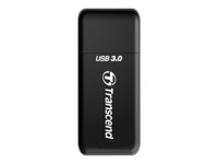 Transcend - Kortinlukija (SD, microSD, SDHC, microSDHC, SDXC, microSDXC, SDHC UHS-I, SDXC UHS-I) - USB 3.0 TS-RDF5K