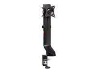 Kensington SmartFit Space-Saving Single Monitor Arm - Asennuspakkaus - Kallistuva & kääntyvä malleihin Näyttö - musta -näytön koko: 32" saakka - työpöytä, C-puristin, läpivientikumi, pöytäasennus K55512WW