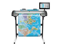HP SD Pro 2 - Rullaskanneri - Kosketuskuva-anturi (CIS) maks. skannausleveys 44" - 1200 dpi x 1200 dpi - Gigabit LAN, USB 3.2 Gen 1, USB 2.0 - liittohallitus 5EK01A#B19