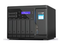 QNAP TS-855X - NAS-palvelin - 8 telineet - SATA 6Gb/s - RAID RAID 0, 1, 5, 6, 10, JBOD, 50, 60 - RAM 8 Gt - 2.5 Gigabit Ethernet / 10 Gigabit Ethernet - iSCSI tuki TS-855X-8G