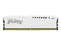 Kingston FURY Beast - DDR5 - moduuli - 16 Gt - DIMM 288 nastaa - 5600 MHz / PC5-44800 - CL36 - 1.25 V - puskuroimaton - on-die ECC - valkoinen KF556C36BWE-16