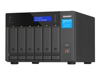 QNAP TVS-H674 - NAS-palvelin - 6 telineet - SATA 6Gb/s - RAID JBOD, RAID 0, 1, 5, 6, 10, 50, TM, RAID TP - RAM 32 Gt - Gigabit Ethernet / 2.5 Gigabit Ethernet - iSCSI tuki TVS-H674-I5-32G