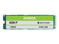KIOXIA XG6-P Series KXG60PNV2T04 - SSD - salattu - 2048 GB - sisäinen - M.2 2280 - PCIe 3.0 x4 (NVMe) KXG60PNV2T04