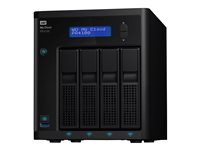 WD My Cloud PR4100 WDBNFA0400KBK - NAS-palvelin - 4 telineet - 40 Tt - HDD 10 Tt x 4 - RAID RAID 0, 1, 5, 10, JBOD - RAM 4 Gt - Gigabit Ethernet WDBNFA0400KBK-EESN