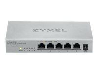Zyxel MG-105 - Kytkin - hallitsematon - 5 x 100/1000/2.5G Base-T - työpöytä MG-105-ZZ0101F